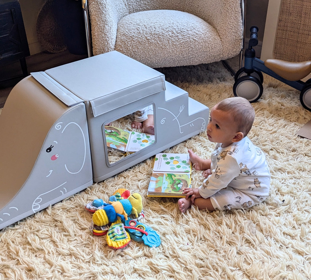 LORAIA® soft play set - LIGHT GREY