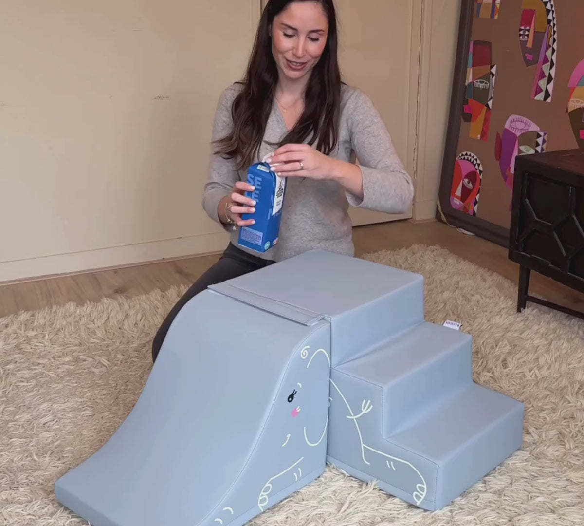 LORAIA® soft play set - LIGHT BLUE